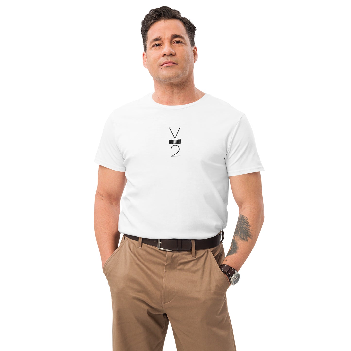 Men's "Human V2" premium cotton t-shirt