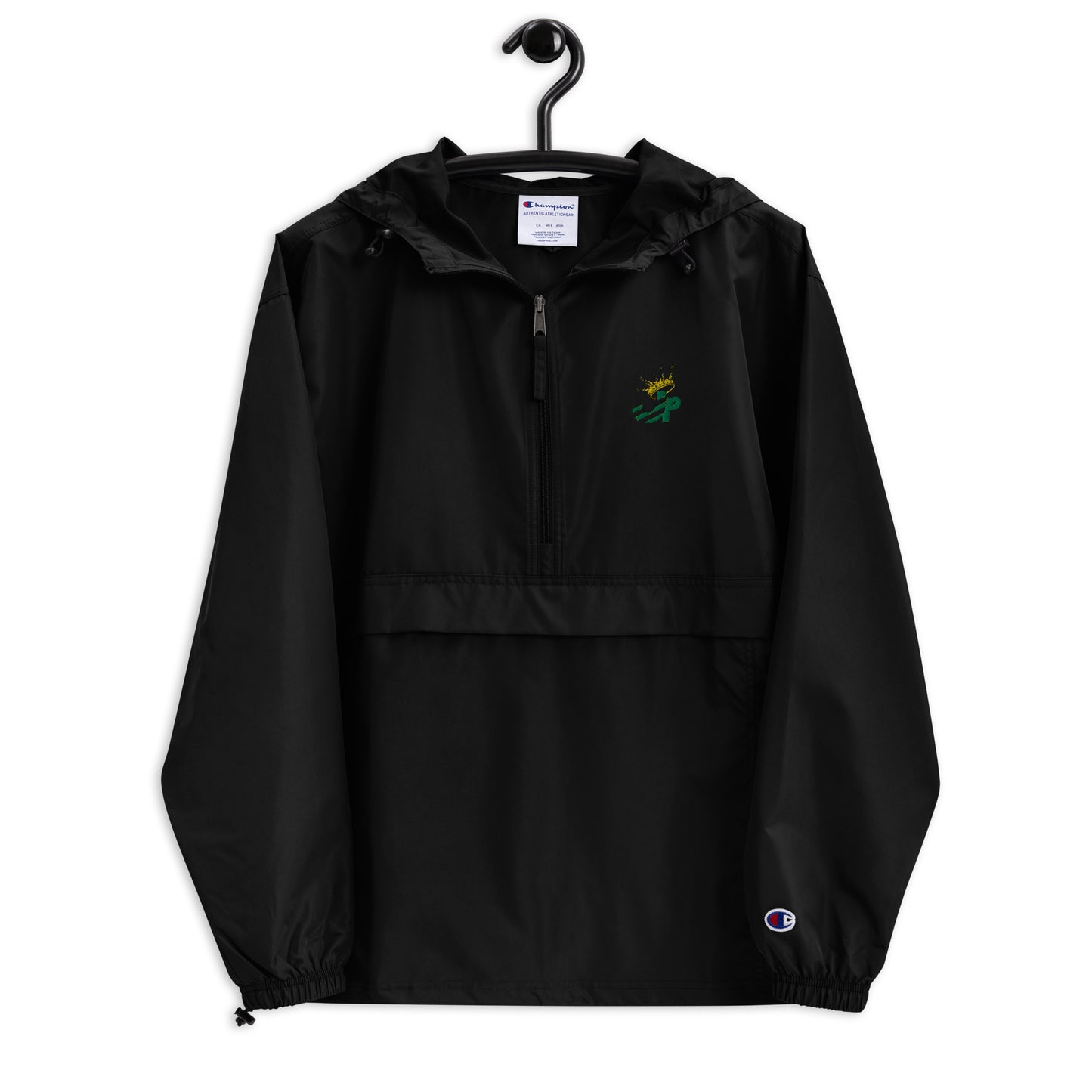 Embroidered "JP" Champion Packable Jacket