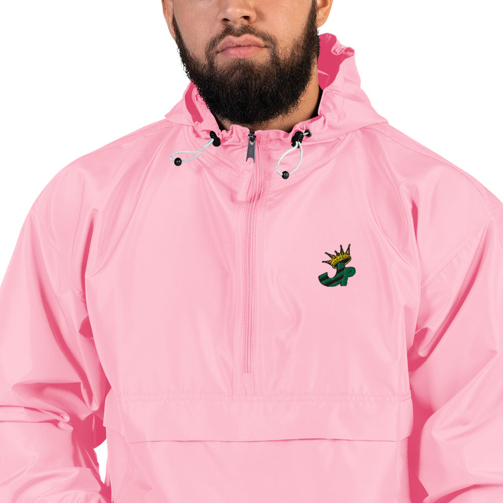 Embroidered "JP" Champion Packable Jacket